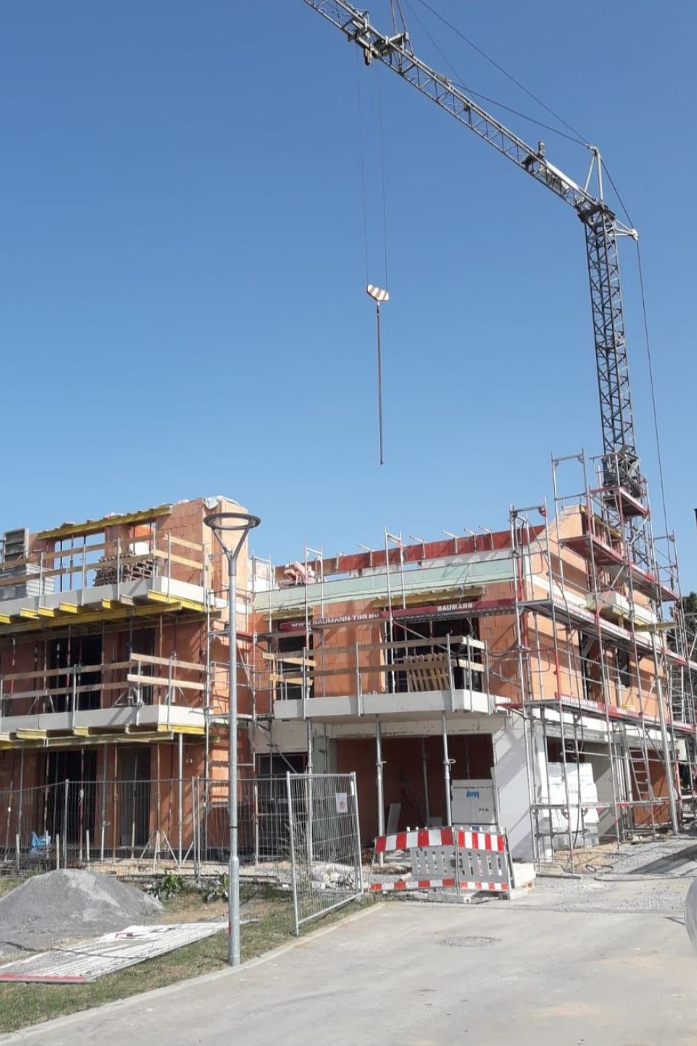 Baustelle Fachbereich Wohnanlagen