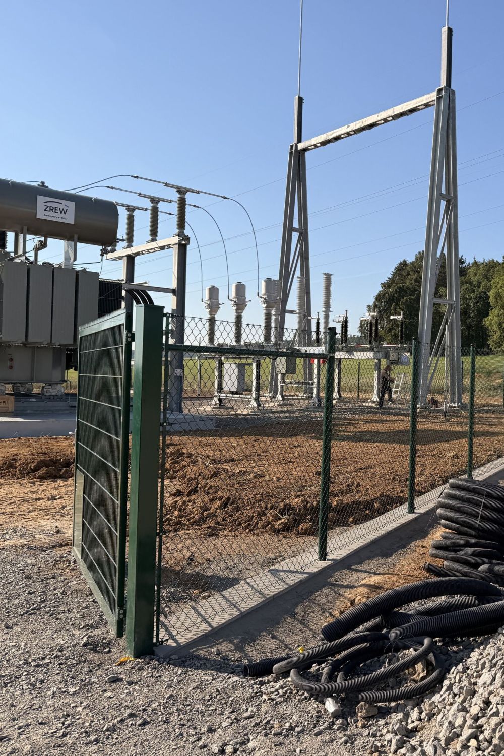 Baustelle Fachbereich Umspannwerke